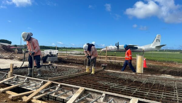 Foundations underway