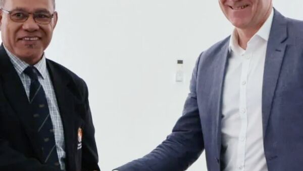 The new Fanga’uta Lagoon Bridge, our largest project in the Pacific